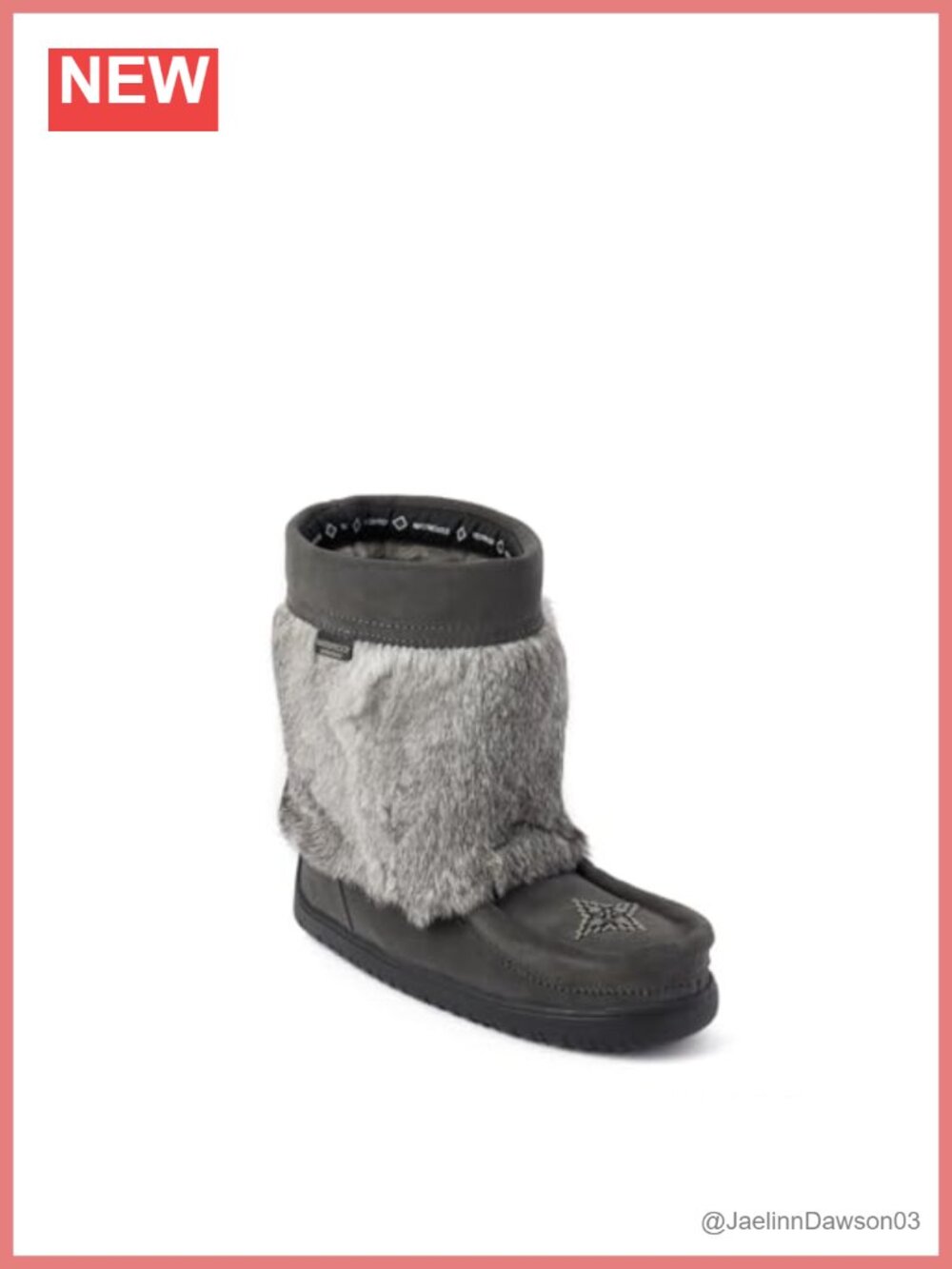 Waterproof Suede Mid-Calf Winter Boots, Sheepskin Lined, -32C Rated